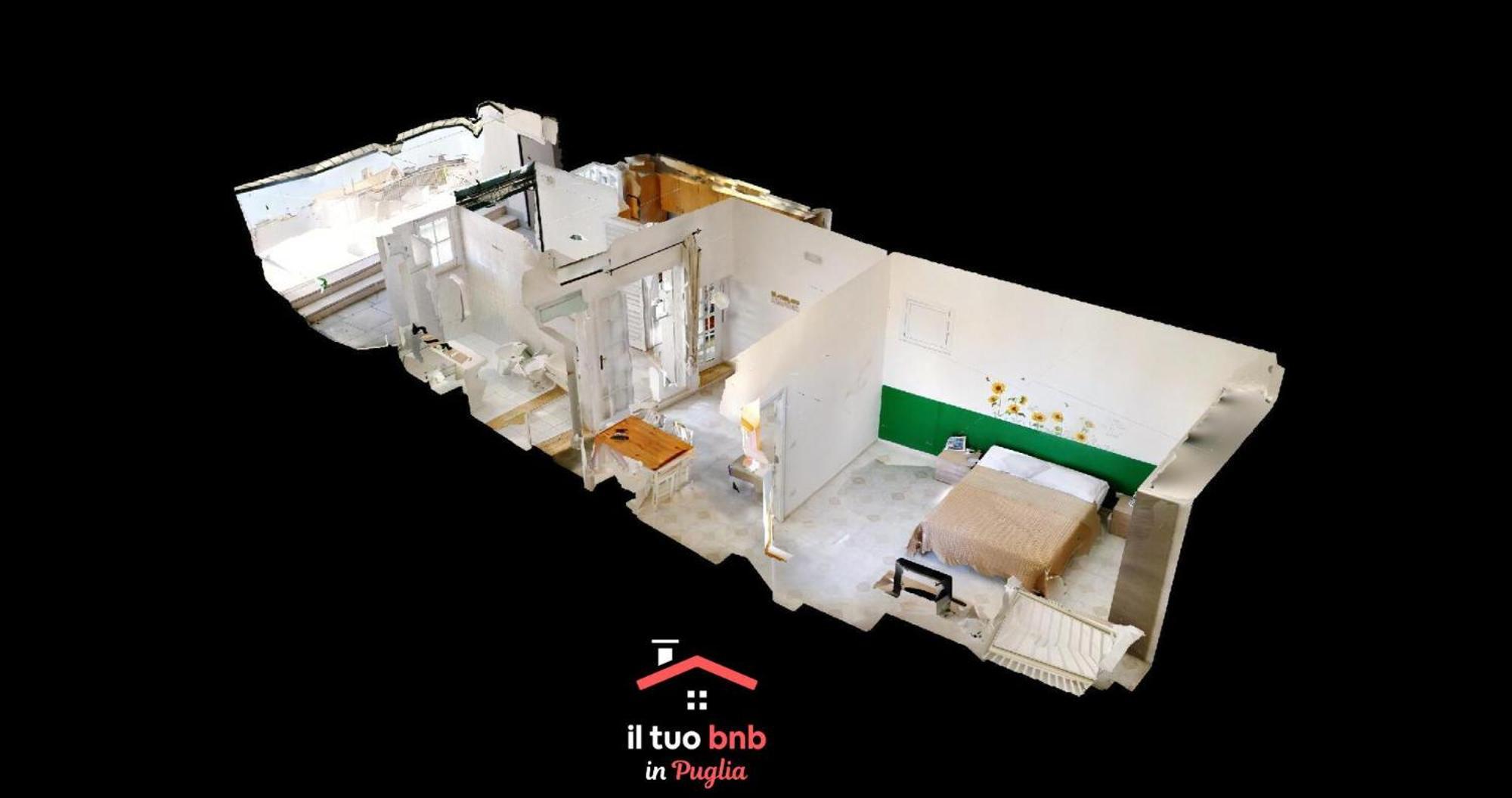 Casa Bianca Bnb,Big Terrace,10 Min Airport Beaches Bitonto Esterno foto